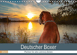 Kalender Deutscher Boxer (Wandkalender 2023 DIN A4 quer) von Kerstin Mielke