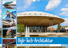 Kalender High-Tech-Architektur - Impressionen eines modernen Baustils (Wandkalender 2023 DIN A3 quer) von Christian Müller