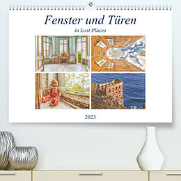 Kalender Fenster und Türen in Lost PlacesCH-Version (Premium, hochwertiger DIN A2 Wandkalender 2023, Kunstdruck in Hochglanz) von Bettina Hackstein