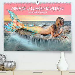 Kalender Meerjungfrauen - Fantasieschönheiten (Premium, hochwertiger DIN A2 Wandkalender 2023, Kunstdruck in Hochglanz) von Liselotte Brunner-Klaus