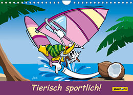 Kalender Tierisch sportlich! (Wandkalender 2023 DIN A4 quer) von jokatoons