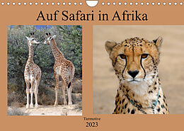 Kalender Auf Safari in Afrika (Wandkalender 2023 DIN A4 quer) von Marlen Jürgens