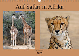 Kalender Auf Safari in Afrika (Wandkalender 2023 DIN A3 quer) von Marlen Jürgens
