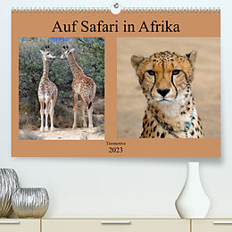 Kalender Auf Safari in Afrika (Premium, hochwertiger DIN A2 Wandkalender 2023, Kunstdruck in Hochglanz) von Marlen Jürgens