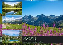 Kalender Arosa - Atemberaubende Bergkulissen (Wandkalender 2023 DIN A2 quer) von KellmannArt