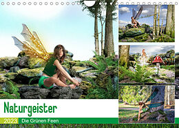 Kalender Naturgeister Die Grünen Feen (Wandkalender 2023 DIN A4 quer) von Alain Gaymard