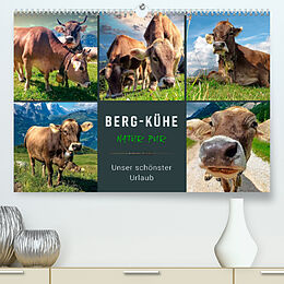 Kalender Berg-Kühe, Natur pur - unser schönster Urlaub (Premium, hochwertiger DIN A2 Wandkalender 2023, Kunstdruck in Hochglanz) von Peter Roder