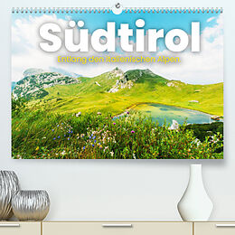 Kalender Südtirol - Entlang der italienischen Alpen. (Premium, hochwertiger DIN A2 Wandkalender 2023, Kunstdruck in Hochglanz) von SF