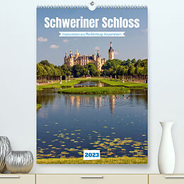 Kalender Schweriner Schloss - Impressionen aus Mecklenburg-Vorpommern (Premium, hochwertiger DIN A2 Wandkalender 2023, Kunstdruck in Hochglanz) von Holger Felix