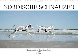 Kalender Nordische Schnauzen (Wandkalender 2023 DIN A3 quer) von Janice Pohle-Michel