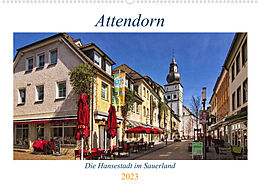 Kalender Attendorn, die Hansestadt im Sauerland (Wandkalender 2023 DIN A2 quer) von Detlef Thiemann / DT-Fotografie
