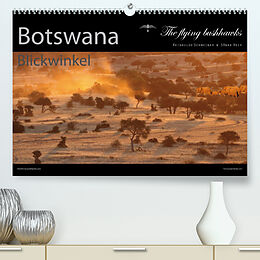 Kalender Botswana Blickwinkel 2023 (Premium, hochwertiger DIN A2 Wandkalender 2023, Kunstdruck in Hochglanz) von The flying bushhawks