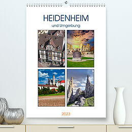 Kalender Heidenheim und Umgebung (Premium, hochwertiger DIN A2 Wandkalender 2023, Kunstdruck in Hochglanz) von Klaus-Peter Huschka