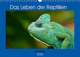 Kalender Das Leben der Reptilien (Wandkalender 2023 DIN A3 quer) von kattobello