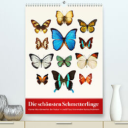 Kalender Die schönsten Schmetterlinge (Premium, hochwertiger DIN A2 Wandkalender 2023, Kunstdruck in Hochglanz) von Wildlife Art Print