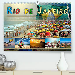 Kalender Rio de Janeiro, Stadt des Sonnenscheins (Premium, hochwertiger DIN A2 Wandkalender 2023, Kunstdruck in Hochglanz) von Peter Roder
