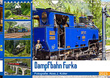 Kalender Dampfbahn Furka 2023CH-Version (Wandkalender 2023 DIN A4 quer) von Alois J. Koller 4pictures.ch