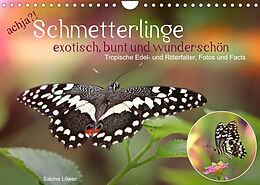 Kalender achja?! Schmetterlinge, exotisch, bunt und wunderschön (Wandkalender 2023 DIN A4 quer) von Sabine Löwer