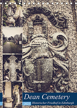 Kalender Dean Cemetery - Historischer Friedhof Edinburgh (Tischkalender 2023 DIN A5 hoch) von Jürgen Creutzburg