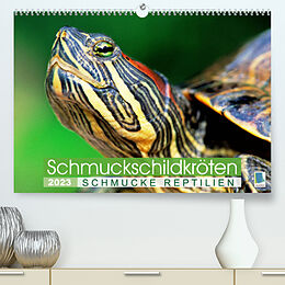 Kalender Schmuckschildkröten: Schmucke Reptilien (Premium, hochwertiger DIN A2 Wandkalender 2023, Kunstdruck in Hochglanz) von CALVENDO