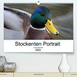 Kalender Stockenten Portrait (Premium, hochwertiger DIN A2 Wandkalender 2023, Kunstdruck in Hochglanz) von Verena Mahrhofer