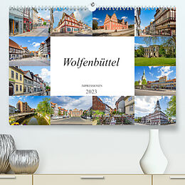 Kalender Wolfenbüttel Impressionen (Premium, hochwertiger DIN A2 Wandkalender 2023, Kunstdruck in Hochglanz) von Dirk Meutzner