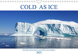 Kalender Cold as Ice - Eindrücke aus Arktis und Antarktis (Wandkalender 2023 DIN A4 quer) von Aloha Publishing