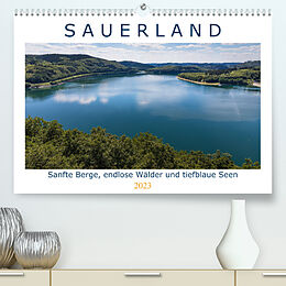 Kalender Sauerland - sanfte Berge, endlose Wälder und tiefblaue Seen (Premium, hochwertiger DIN A2 Wandkalender 2023, Kunstdruck in Hochglanz) von Heidi Bücker