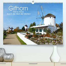 Kalender Gifhorn - Kleine Reise durch die Welt der Mühlen (Premium, hochwertiger DIN A2 Wandkalender 2023, Kunstdruck in Hochglanz) von Gisela Kruse