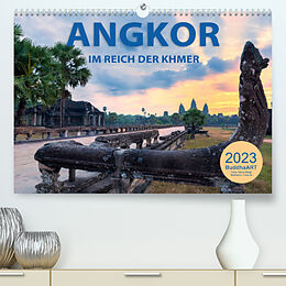 Kalender ANGKOR - IM REICH DER KHMER (Premium, hochwertiger DIN A2 Wandkalender 2023, Kunstdruck in Hochglanz) von BuddhaART