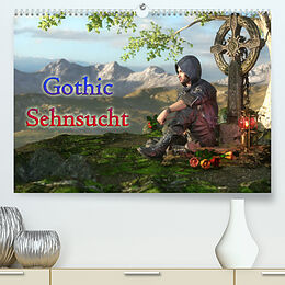 Kalender Gothic Sehnsucht (Premium, hochwertiger DIN A2 Wandkalender 2023, Kunstdruck in Hochglanz) von Karsten Schröder