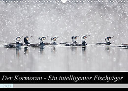 Kalender Der Kormoran - Ein intelligenter Fischjäger (Wandkalender 2023 DIN A3 quer) von Wilfried Martin