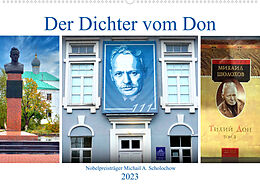 Kalender Der Dichter vom Don - Nobelpreisträger Michail A. Scholochow (Wandkalender 2023 DIN A2 quer) von Henning von Löwis of Menar
