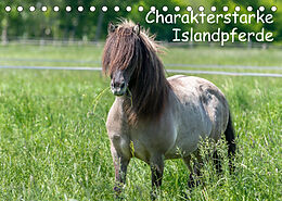 Kalender Charakterstarke Islandpferde (Tischkalender 2023 DIN A5 quer) von Britta Berkenkamp