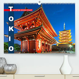 Kalender Tokio: Lichter einer Stadt (Premium, hochwertiger DIN A2 Wandkalender 2023, Kunstdruck in Hochglanz) von CALVENDO