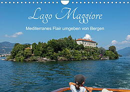 Kalender Lago Maggiore - Mediterranes Flair umgeben von Bergen (Wandkalender 2023 DIN A4 quer) von Siegfried Kuttig
