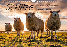 Kalender Schafe in ihrer ostfriesischen Heimat 2023 (Wandkalender 2023 DIN A4 quer) von Thomas W. Heyen