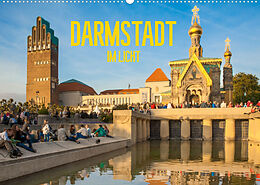 Kalender Darmstadt im Licht (Wandkalender 2023 DIN A2 quer) von Dietmar Scherf