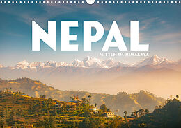 Kalender Nepal - Mitten im Himalaya (Wandkalender 2023 DIN A3 quer) von SF