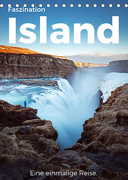 Kalender Faszination Island - Eine einmalige Reise. (Tischkalender 2023 DIN A5 hoch) von M. Scott