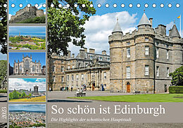 Kalender So schön ist Edinburgh (Tischkalender 2023 DIN A5 quer) von Klaus Eppele