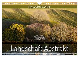 Kalender Landschaft Abstrakt - Elbsandstein (Wandkalender 2024 DIN A4 quer), CALVENDO Monatskalender von Kevin Walther
