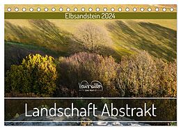 Kalender Landschaft Abstrakt - Elbsandstein (Tischkalender 2024 DIN A5 quer), CALVENDO Monatskalender von Kevin Walther