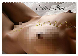 Kalender Nett im Bett (Wandkalender 2024 DIN A3 quer), CALVENDO Monatskalender von Stefan Weis