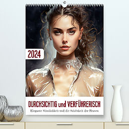 Kalender Durchsichtig und verführerisch (hochwertiger Premium Wandkalender 2024 DIN A2 hoch), Kunstdruck in Hochglanz von DigitalDreamweaver DigitalDreamweaver