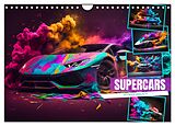 Kalender Supercars im Farbenrausch (Wandkalender 2024 DIN A4 quer), CALVENDO Monatskalender von Dirk Meutzner
