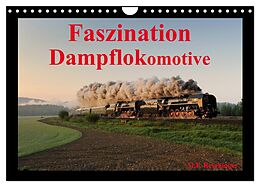 Kalender Faszination Dampflokomotive (Wandkalender 2024 DIN A4 quer), CALVENDO Monatskalender von HP Reschinger