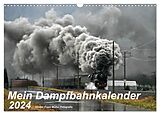 Kalender Mein Dampfbahnkalender 2024 (Wandkalender 2024 DIN A3 quer), CALVENDO Monatskalender von Günter Franz Müller