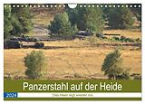 Kalender Panzerstahl auf der Heide  Das Heer legt wieder los (Wandkalender 2024 DIN A4 quer), CALVENDO Monatskalender von Hoschie Media