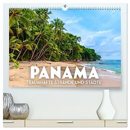 Kalender Panama - Traumhafte Strände und Städte. (hochwertiger Premium Wandkalender 2024 DIN A2 quer), Kunstdruck in Hochglanz von SF SF